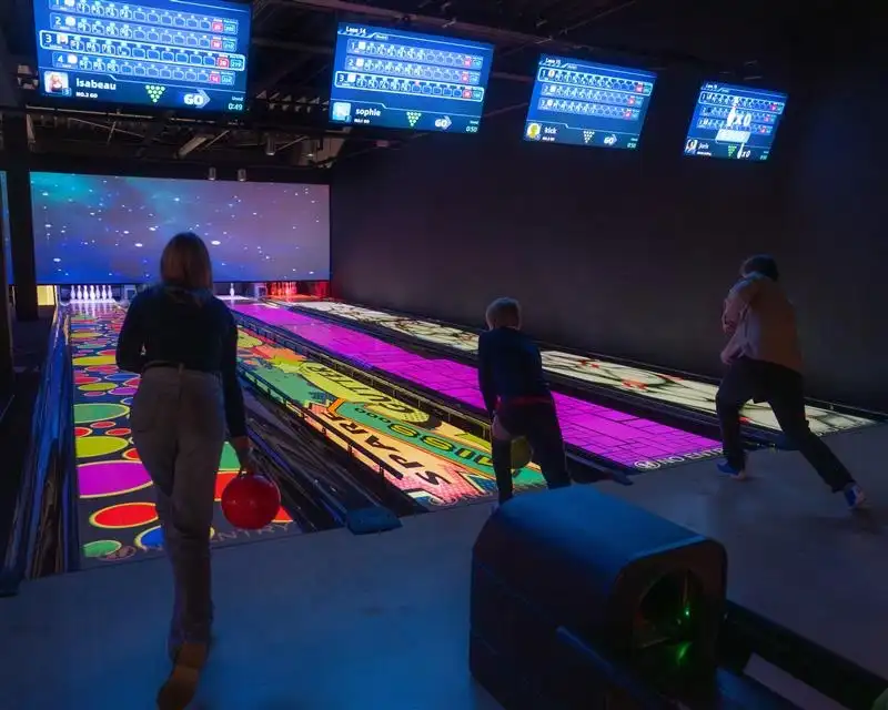 Bowlingbaan bij The Hangout